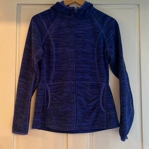 Womens North Face Full Zip Fleece Size Medium Blue / Royal Blue